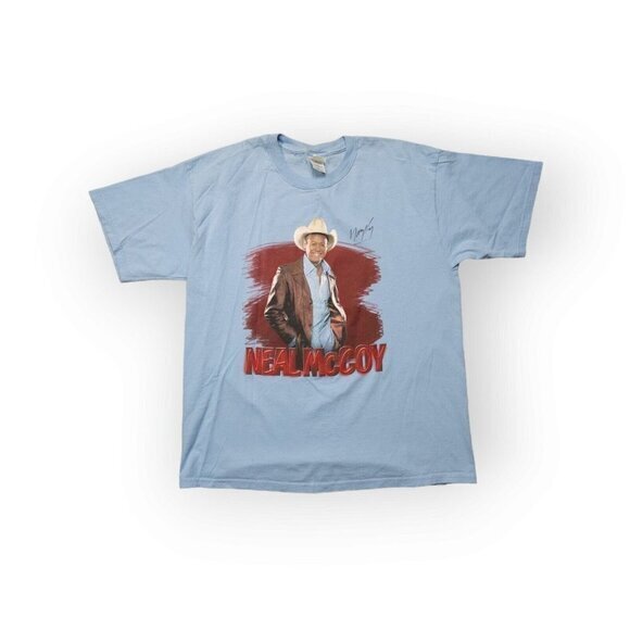Neal McCoy Autographed‎ Tour T Shirt Mens XL - Picture 1 of 8